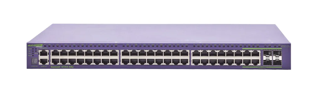 Extreme Networks Summit selling X440-48P 16506 48-Port Gigabit PoE Switch w/ Rack Ears