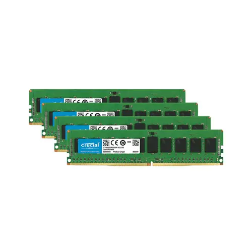 Shop Crucial CT4K64G4LFQ424A 256GB Kit (4x64GB) RDIMM 288-Pin Memory