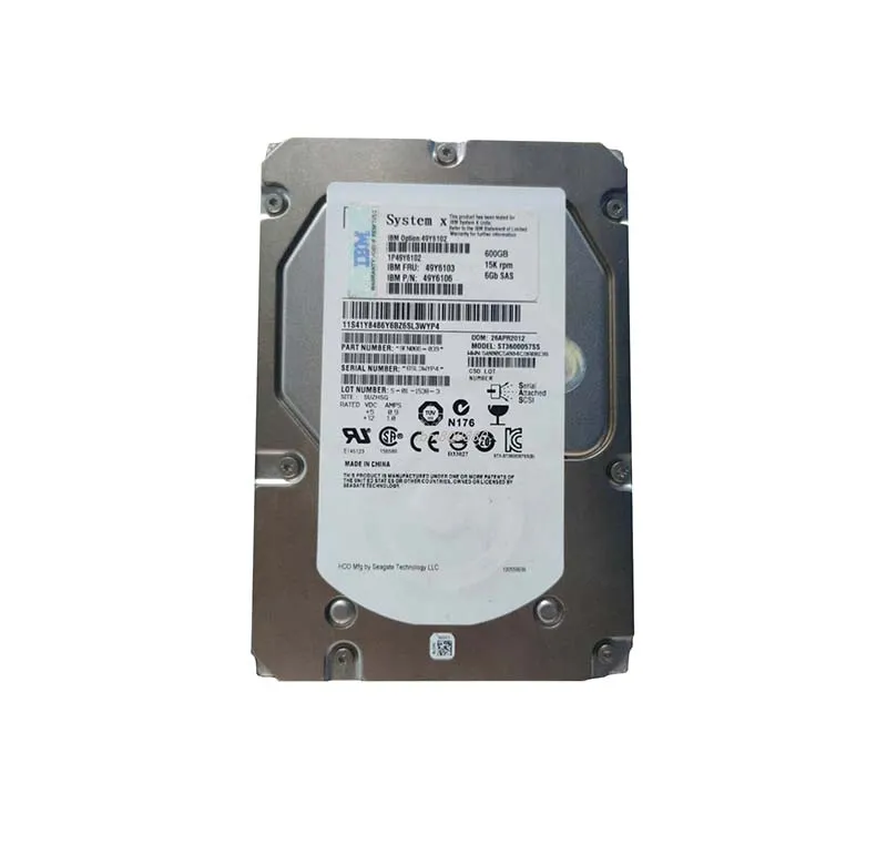 49y2004???06?Ibm 600?Gb 10000rpm SASハードドライブ 49y2004???06?Ibm 600?Gb 10000rpm SASハードドライブ