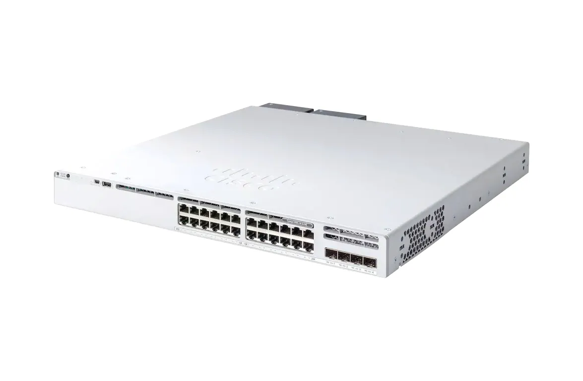 Cisco - C9300-24H-A 9300 Catalyst 24-Ports Series 1GbE UPoE+ Switch