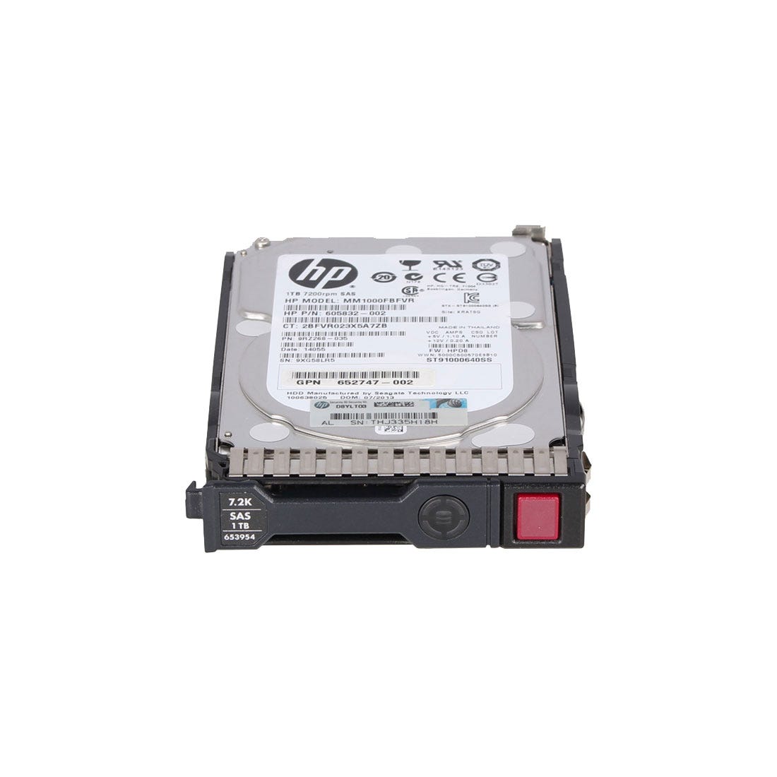 Shop HPE MM1000FBFVR 1TB 7200RPM SAS 6Gb/s 2.5-in Hard Drive