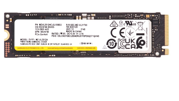 Shop Samsung MZ-VL2512A 512GB PCIe NVMe x4 2280Solid State
