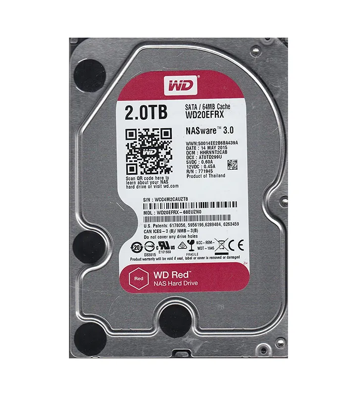 2枚セット WD WD20EFRX 2TB HDD (54/55) Amazon.com: Western Digital 2TB WD Red Plus NAS Internal