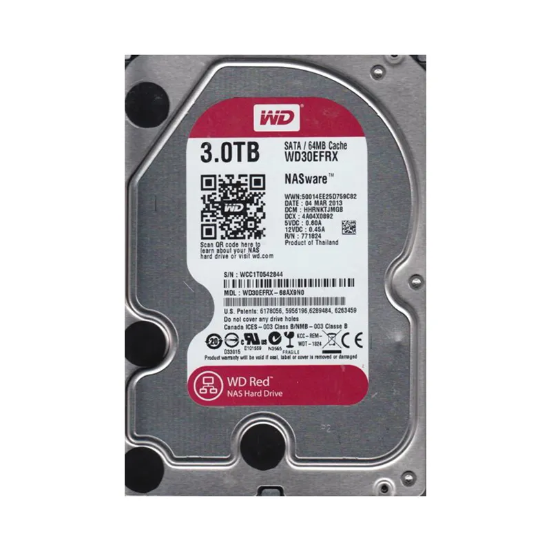 Western Digital HDD 3TB SATA 3.5インチ ハードディスク 正常(2TB